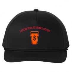 Snapback Five-Panel Rope Hat