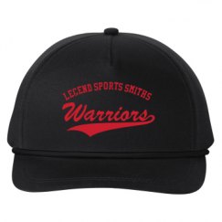 Snapback Five-Panel Rope Hat