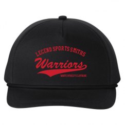 Snapback Five-Panel Rope Hat