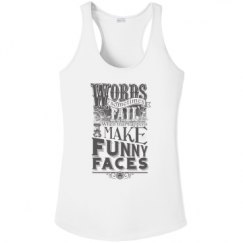 Ladies Athletic Performance Racerback Tank