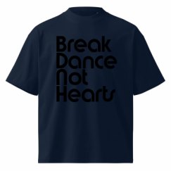 Unisex Organic Oversized High Neck T-Shirt