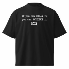 Unisex Organic Oversized High Neck T-Shirt