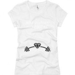 Ladies Slim Fit Basic Promo Jersey Tee