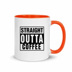 11oz Ceramic Mug with Color Inside