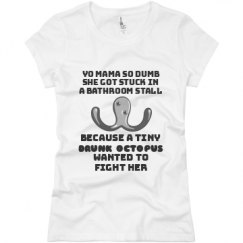 Ladies Slim Fit Basic Promo Jersey Tee