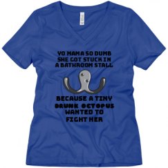 Ladies Relaxed Fit V-Neck Tee