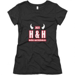 Ladies Slim Fit Super Soft Triblend Tee