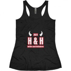 Ladies Slim Fit Super Soft Racerback Triblend Tank