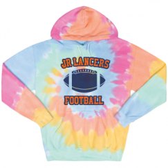 Unisex Tie-Dye Fleece Hoodie