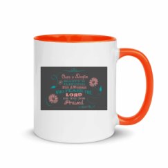 11oz Ceramic Mug with Color Inside