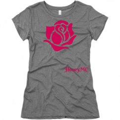 Ladies Slim Fit Super Soft Triblend Tee