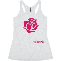 Ladies Slim Fit Super Soft Racerback Triblend Tank