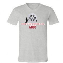 Unisex V-Neck Jersey Tee