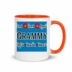 11oz Ceramic Mug with Color Inside