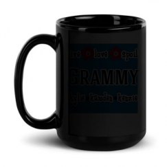 15oz Black Glossy Mug