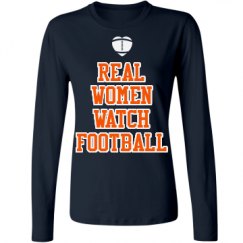 Ladies Relaxed Fit Basic Long Sleeve Tee