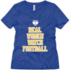 Ladies Relaxed Fit V-Neck Tee