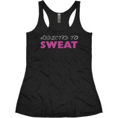 Ladies Slim Fit Super Soft Racerback Triblend Tank
