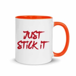 11oz Ceramic Mug with Color Inside