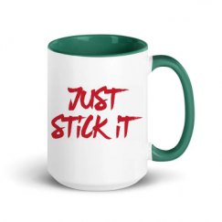 15oz Ceramic Mug with Color Inside