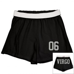 Virgo Sporty Zodiac Cheer Shorts