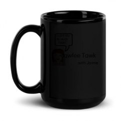 15oz Black Glossy Mug