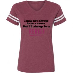 Ladies Relaxed Fit Vintage Sports Tee