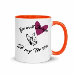 11oz Ceramic Mug with Color Inside
