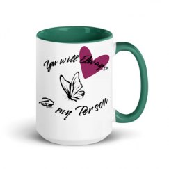 15oz Ceramic Mug with Color Inside