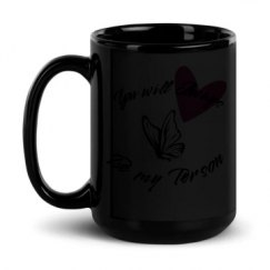 15oz Black Glossy Mug