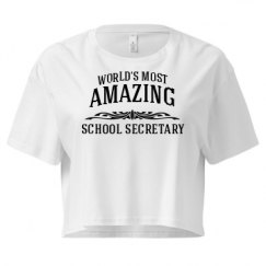 Ladies Festival Cali Crop Top Tee