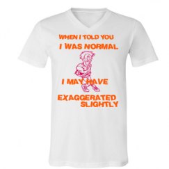 Unisex V-Neck Jersey Tee