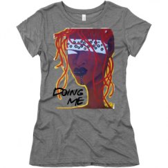 Ladies Slim Fit Super Soft Triblend Tee