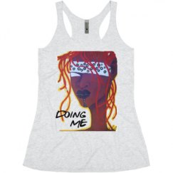 Ladies Slim Fit Super Soft Racerback Triblend Tank