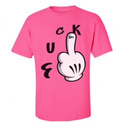 Unisex Ultra Cotton Safety Neon Crewneck Tee