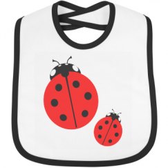 Infant Contrast Trim Bib