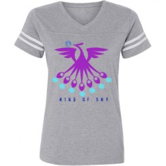 Ladies Relaxed Fit Vintage Sports Tee