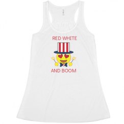 Ladies Flowy Racerback Tank
