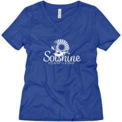 Ladies Relaxed Fit V-Neck Tee