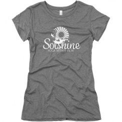 Ladies Slim Fit Super Soft Triblend Tee