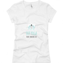 Ladies Slim Fit Basic Promo Jersey Tee