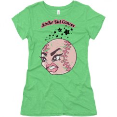 Ladies Slim Fit Super Soft Triblend Tee