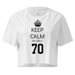 Ladies Festival Cali Crop Top Tee