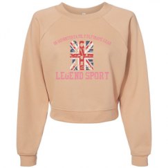 Women's Raglan Pullover Fleece