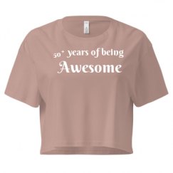 Ladies Festival Cali Crop Top Tee