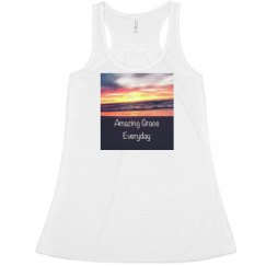 Ladies Flowy Racerback Tank