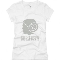 Ladies Slim Fit Basic Promo Jersey Tee