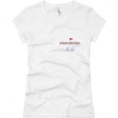Ladies Slim Fit Basic Promo Jersey Tee