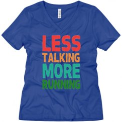 Ladies Relaxed Fit V-Neck Tee