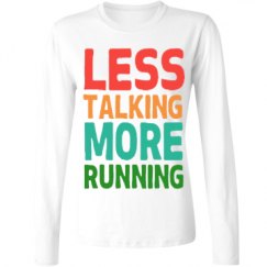 Ladies Relaxed Fit Basic Long Sleeve Tee